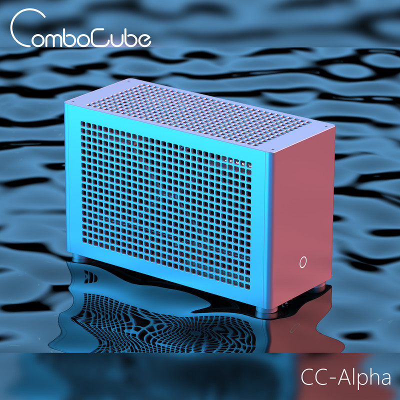 Caja de PC Mini ITX de 8.5L, C - Sff Mini Itx Cnc Aluminum Chassis reseña y precio